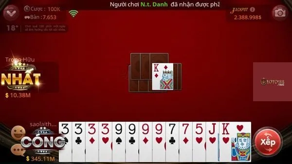 Giới thiệu thông tin cơ bản về Tiến lên Loto188